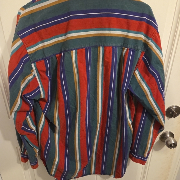 Alexander Julian Multicolor Striped Casual Shirt - Picture 4 of 4